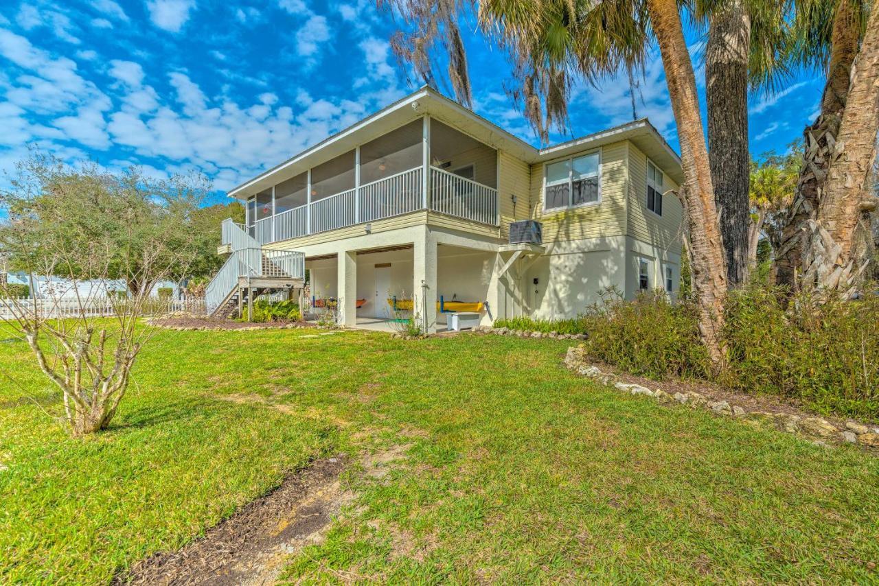 Withlacoochee River House With Dock And Kayaks! Yankeetown Exterior foto